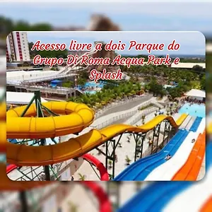 Spazzio Di Roma Com Acesso Ao Acqua Park Splash Apartamento